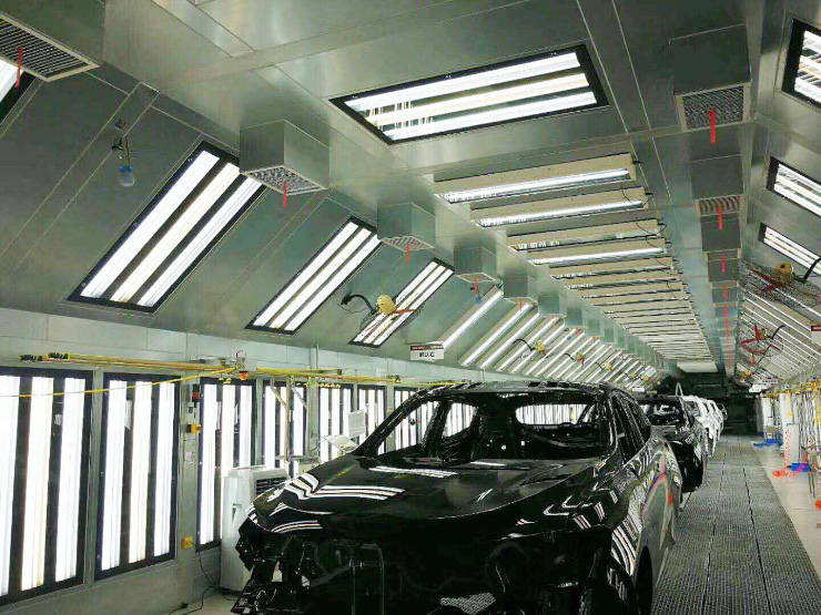 吉利汽車(chē)噴霧降塵技術(shù)