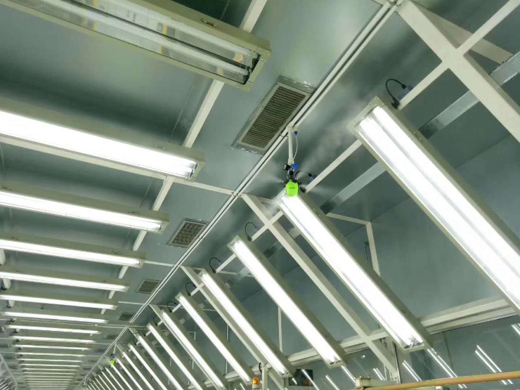 吉利汽車(chē)噴霧降塵技術(shù)