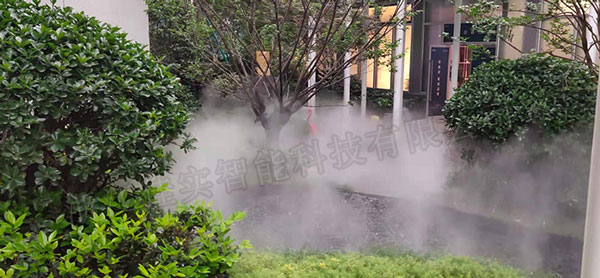 安裝噴霧造景系統|打造高顏值小區